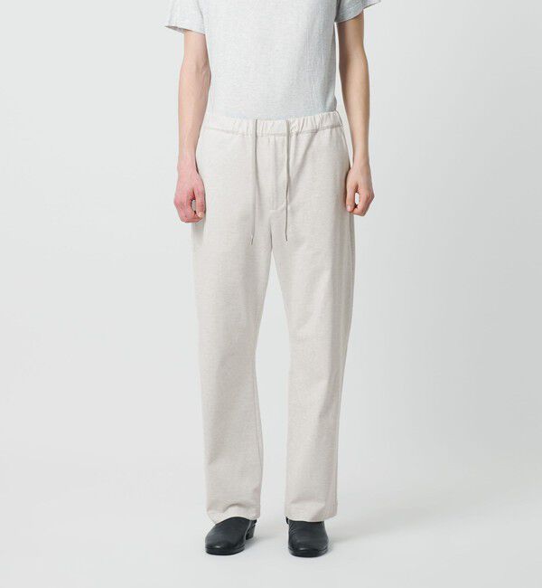 BEAUTY&YOUTH UNITED ARROWS「ヘビーガスコットン スウェット イージー パンツ NO.7」|チノ|