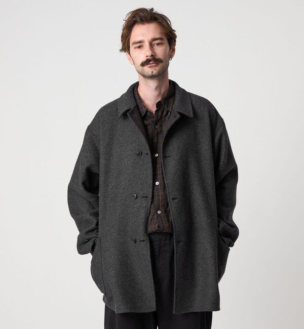 STEVEN ALAN「＜Steven Alan＞ PAOLA リバーシブル ハーフ コート」|その他|