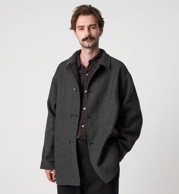 STEVEN ALAN「＜Steven Alan＞ PAOLA リバーシブル ハーフ コート」|その他|