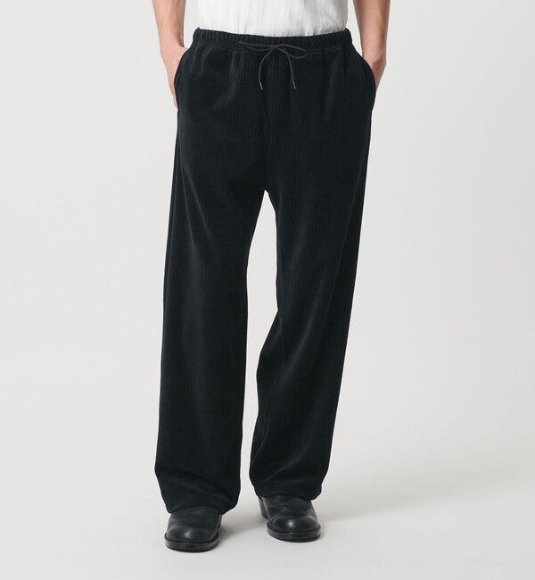 MONKEY TIME「ベロア バギー イージー パンツ」|チノ|