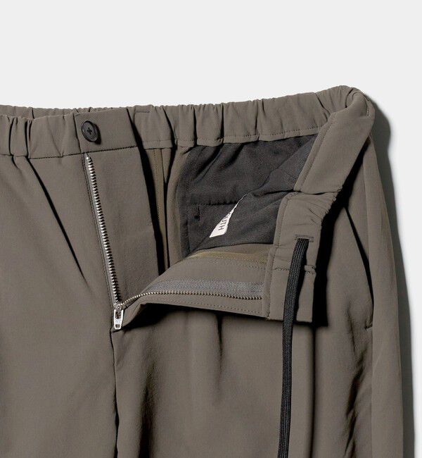 BEAUTY&YOUTH UNITED ARROWS「ダブルクロス 4WAY ナイロン 1プリーツ イージーパンツ NO.5」|チノ|