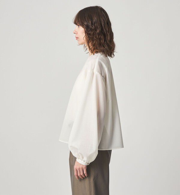 STEVEN ALAN「＜Steven Alan＞パフスリーブ ブラウス」|チュニック|