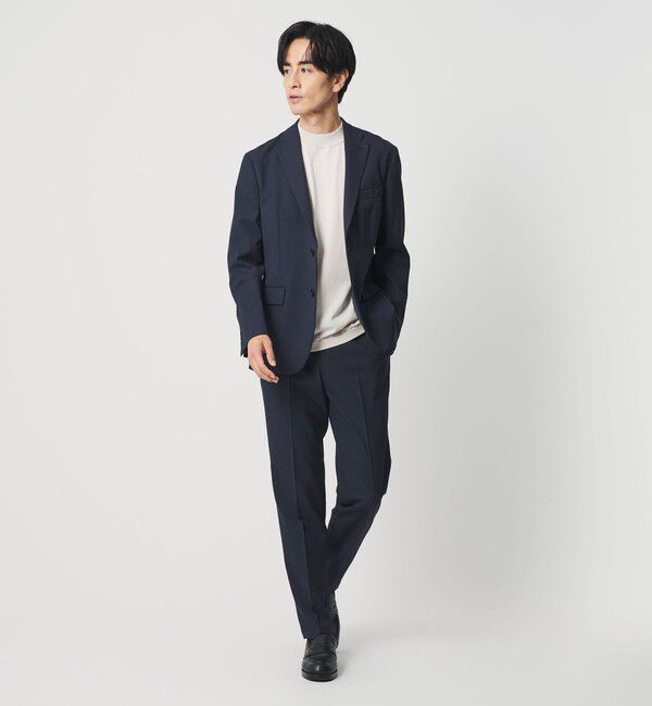 BEAUTY&YOUTH UNITED ARROWS「ピンヘッド ポリエステル 2B ジャケット セットアップ対応可能 」|テーラードジャケット|