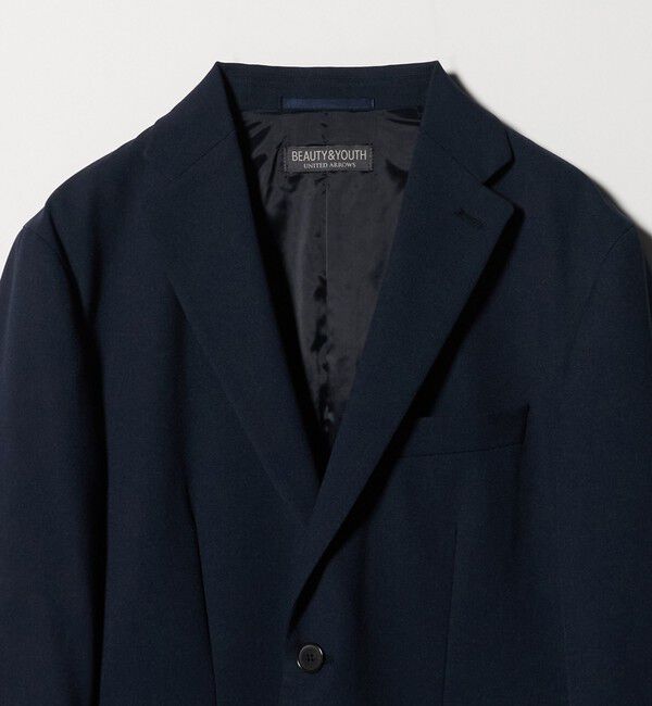 BEAUTY&YOUTH UNITED ARROWS「ピンヘッド ポリエステル 2B ジャケット セットアップ対応可能 」|テーラードジャケット|
