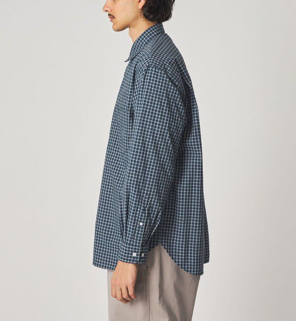 STEVEN ALAN「＜Steven Alan＞ ヘイズ チェック レギュラーカラー シャツ LOOSE」|シャツ・ブラウス|