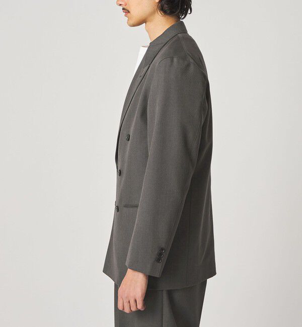 STEVEN ALAN「＜Steven Alan＞ ウール オックスフォード ダブルブレステッド 6B ジャケット」|テーラードジャケット|