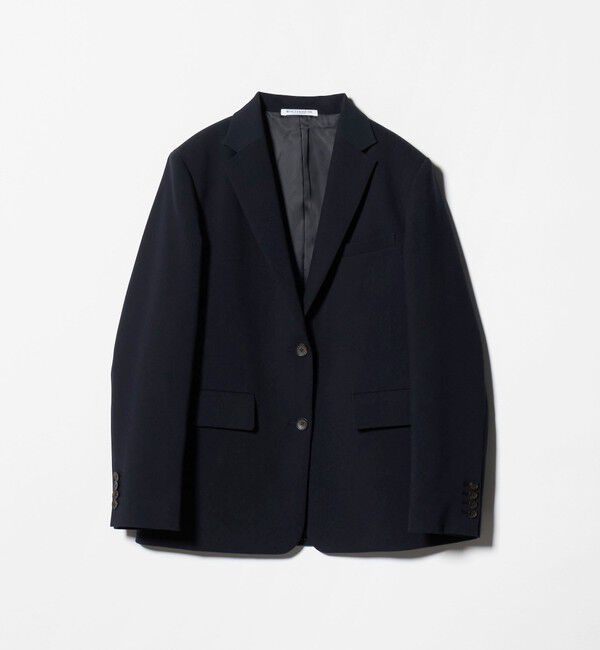 BEAUTY&YOUTH UNITED ARROWS「ポリエステルブレンド ツイル テーラードジャケット」|テーラードジャケット|NAVY