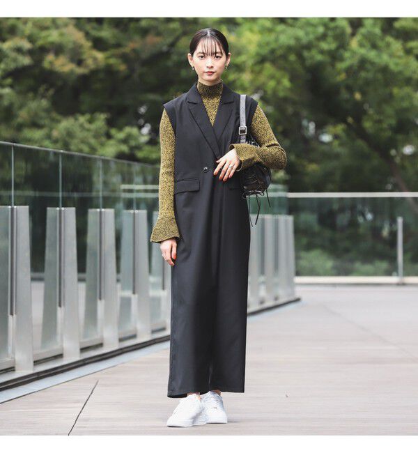 Ray BEAMS 「テーラードカラー サロペット」|オールインワン|