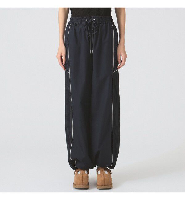 Ray BEAMS 「ストライプ キリカエ トラックパンツ」|チノ|