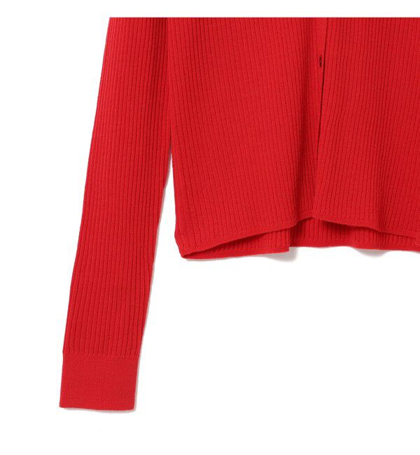 Ray BEAMS 「リブ ポロ カーディガン」|ニット・セーター|