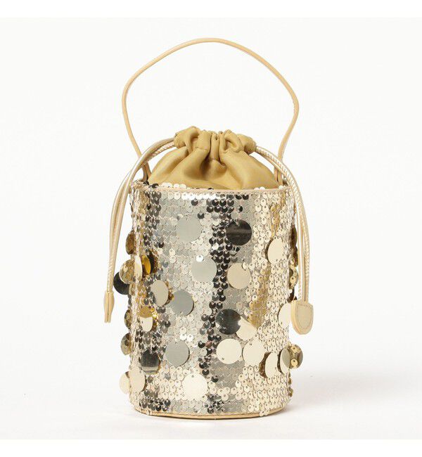 Ray BEAMS 「blicenscell / sequin buscket バッグ」|ハンドバッグ|