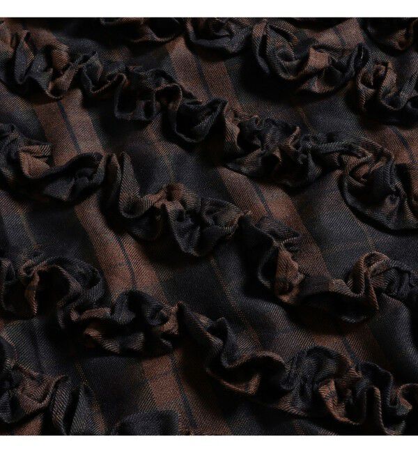 BEAMSBOY「フリル ストール」|マフラー|