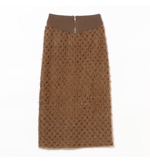 Ray BEAMS 「RBS / ウエスト リブ 起毛 レース スカート」|スカート|