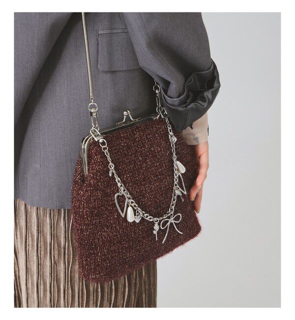 Ray BEAMS 「【別注】キャセ  シャイニーニット バッグ 」|その他|WINE