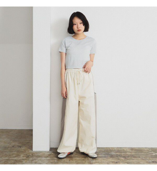 Ray BEAMS 「レース キリカエ トラックパンツ」|その他|