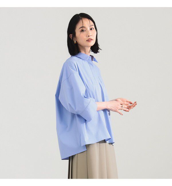 Demi-Luxe BEAMS 「ワイドスリーブ シャツ」|シャツ・ブラウス|