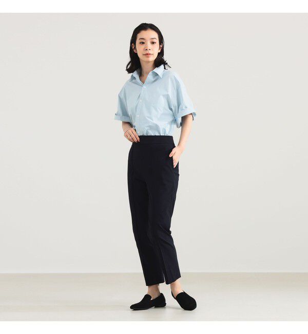 Demi-Luxe BEAMS 「AK+1 / ハーフスリーブ コットン シャツ」|シャツ・ブラウス|