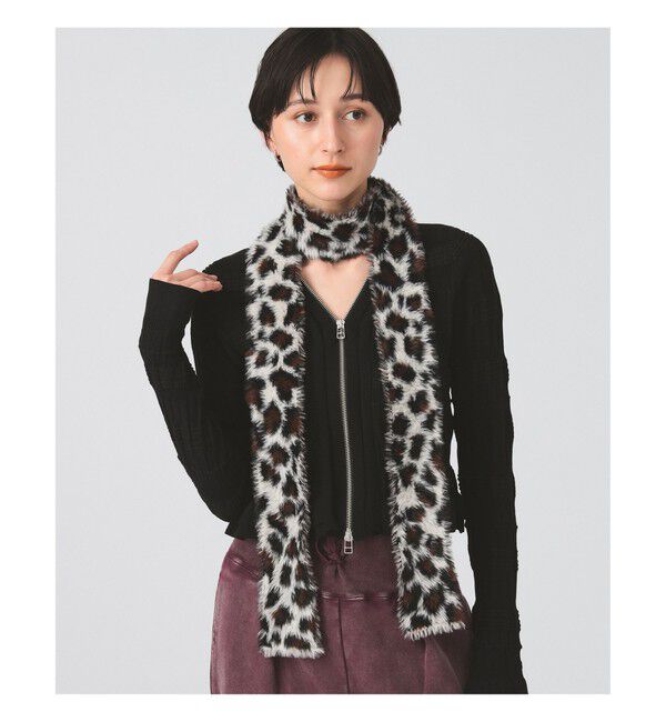 Ray BEAMS 「スリム 柄 マフラー」|マフラー|