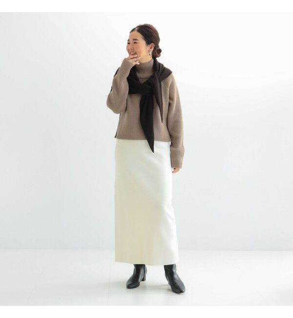 Demi-Luxe BEAMS 「サイドジップ リブ プルオーバー ニット .M」|ニット・セーター|