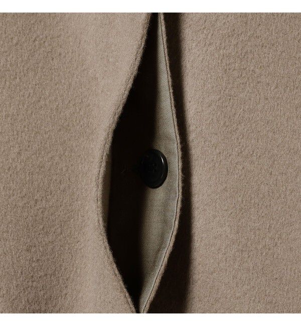 Demi-Luxe BEAMS 「リバー フーディーコート」|ダッフルコート|