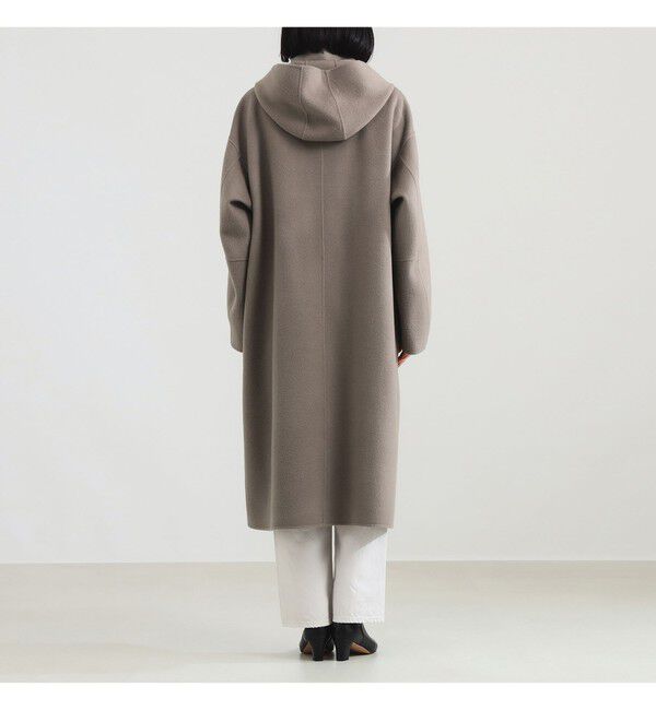 Demi-Luxe BEAMS 「リバー フーディーコート」|ダッフルコート|