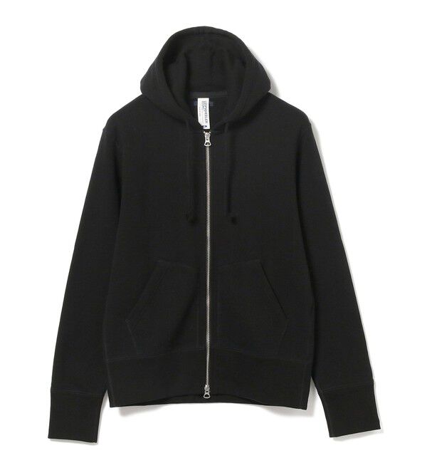 BEAMS PLUS「LOOPWHEELER / 別注 Slim Zip Sweat Hoody」|スウェット・ジャージ|
