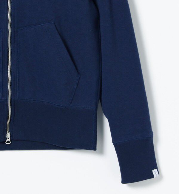 BEAMS PLUS「LOOPWHEELER / 別注 Slim Zip Sweat Hoody」|スウェット・ジャージ|