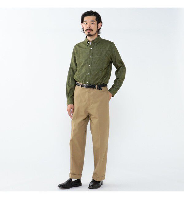 BEAMS PLUS「B.D. Flannel Solid」|シャツ・ブラウス|