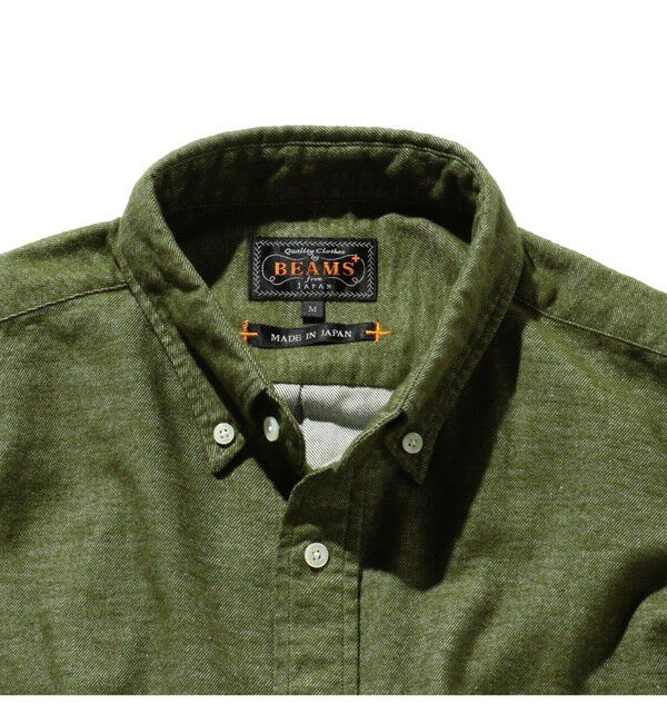 BEAMS PLUS「B.D. Flannel Solid」|シャツ・ブラウス|