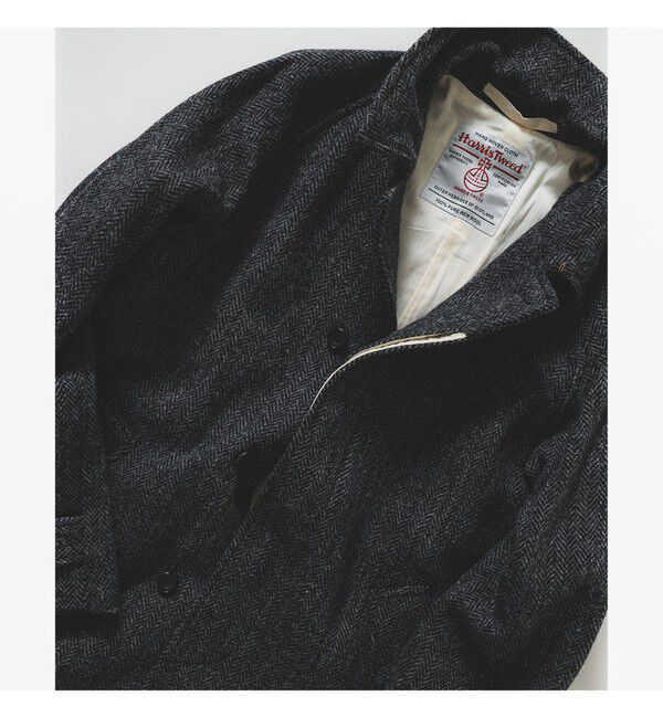 BEAMS PLUS「BEAMS PLUS / ハリスツイード バルカラー コート」|その他|