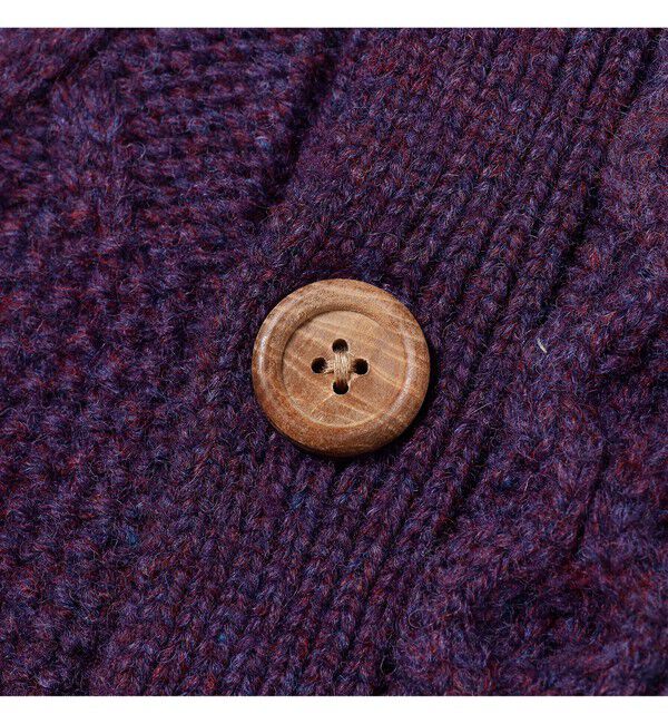 BEAMS PLUS「BEAMS PLUS / Cardigan Alan Patchwork」|カーディガン|