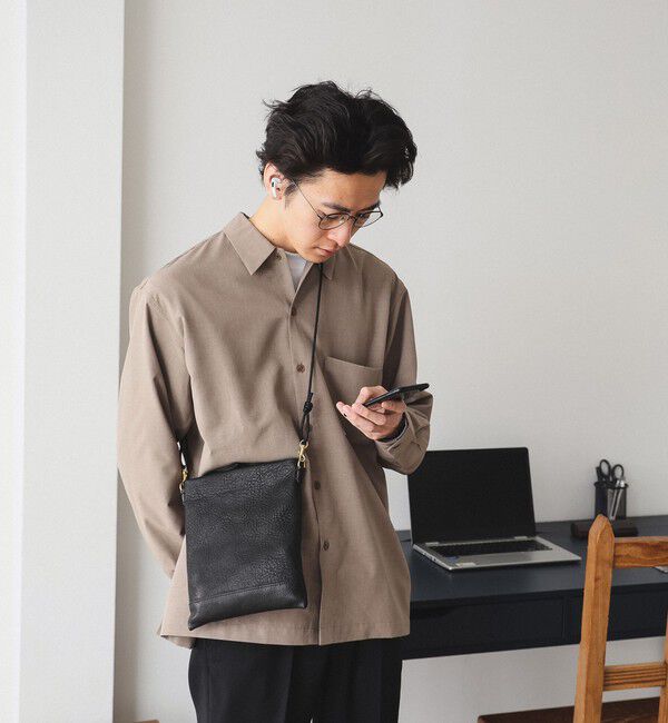 BEAMS「SLOW / 別注 Sacoche」|トートバッグ|