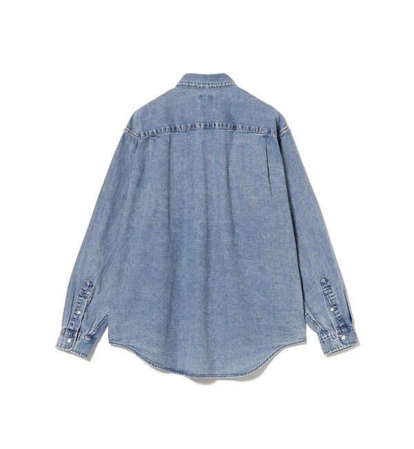 BEAMS「デニム ボタンダウンシャツ」|シャツ・ブラウス|