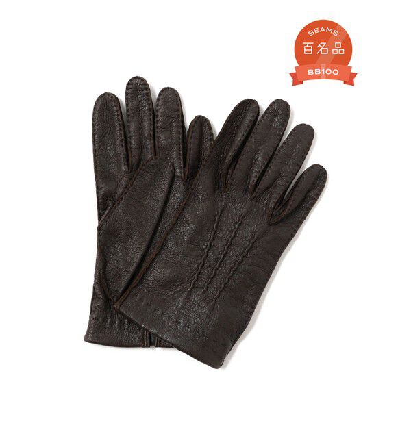 BEAMS PLUS「DENTS / Peccary Unlined Gloves」|手袋|BARK