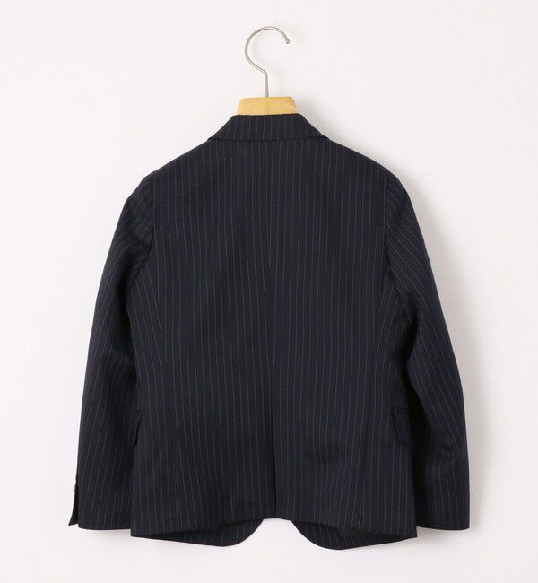 SHIPS KIDS「SHIPS KIDS:100～130cm / セレモニー ストライプ ジャケット」|テーラードジャケット|