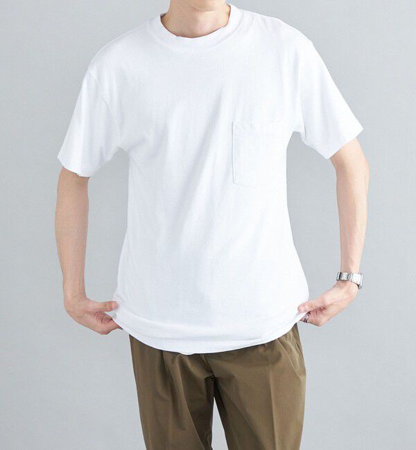 SHIPS any「【SHIPS any別注】LA APPAREL: ヘビーウェイト 半袖 Tシャツ◇」|Tシャツ・カットソー|