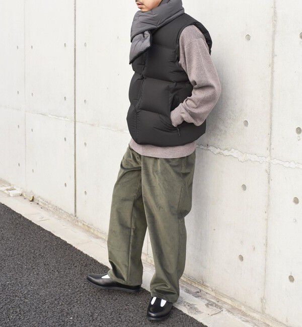 SHIPS any「【Begin9月号 BB10 掲載】SHIPS any: 〈手洗い可能・撥水加工〉エアダウン 2WAY ベスト◇」|ベスト・ジレ|