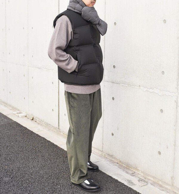 SHIPS any「【Begin9月号 BB10 掲載】SHIPS any: 〈手洗い可能・撥水加工〉エアダウン 2WAY ベスト◇」|ベスト・ジレ|