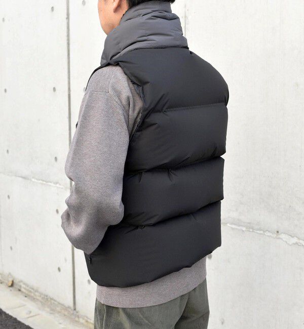 SHIPS any「【Begin9月号 BB10 掲載】SHIPS any: 〈手洗い可能・撥水加工〉エアダウン 2WAY ベスト◇」|ベスト・ジレ|