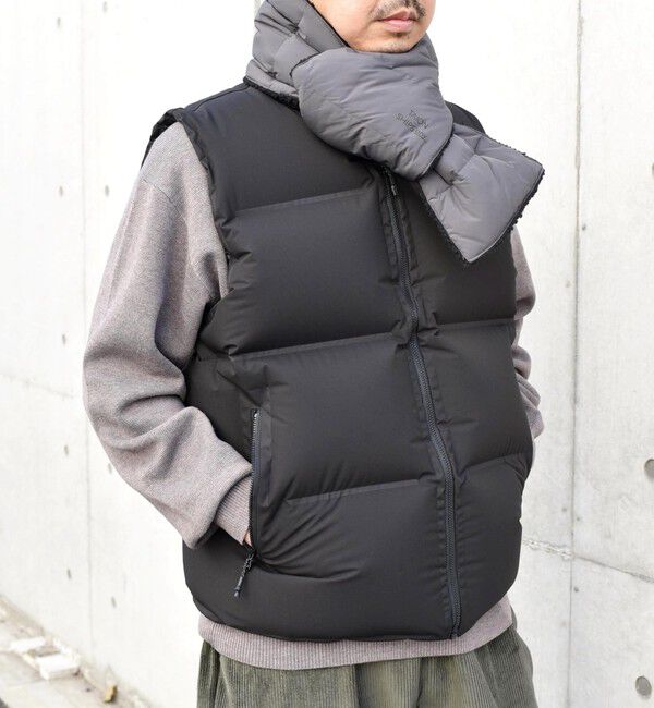 SHIPS any「【Begin9月号 BB10 掲載】SHIPS any: 〈手洗い可能・撥水加工〉エアダウン 2WAY ベスト◇」|ベスト・ジレ|