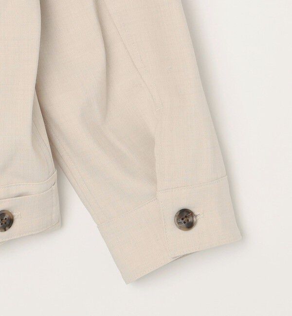 SHIPS any「SHIPS any: 〈手洗い可能〉 ショート ブルゾン 24FW◇」|ブルゾン・スタジャン|