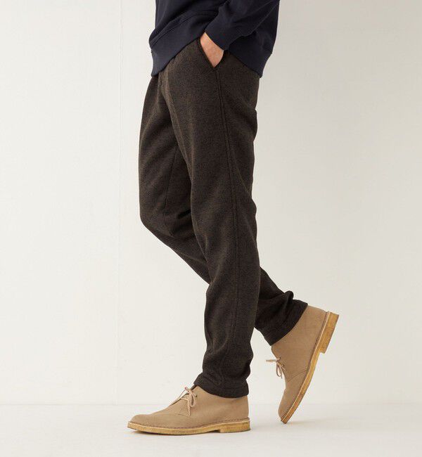 SHIPS Colors 「SHIPS Colorsセーターフリース イージー スラックス(セットアップ可能)」|スラックス|