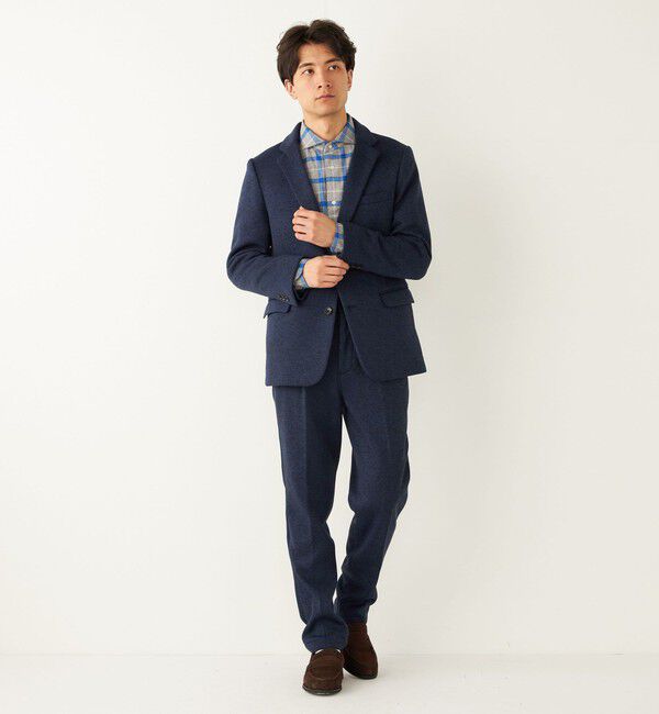 SHIPS Colors 「SHIPS Colorsセーターフリース イージー スラックス(セットアップ可能)」|スラックス|