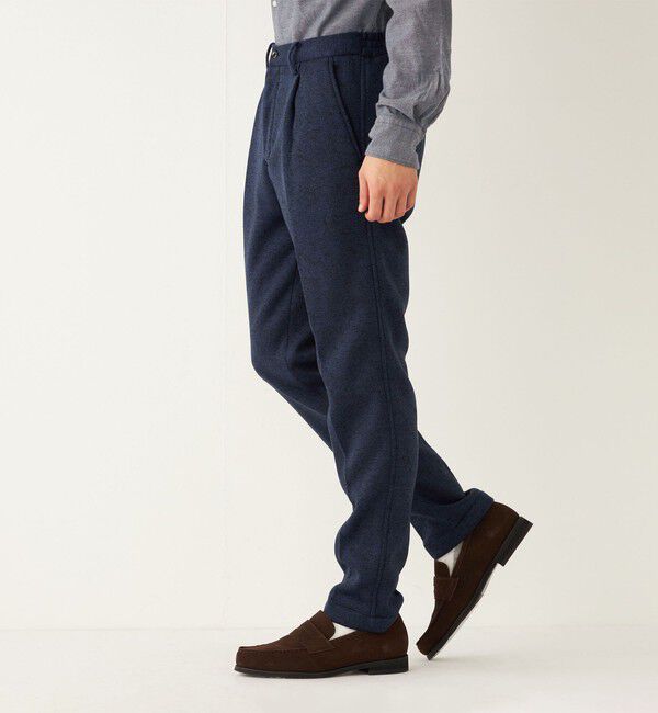 SHIPS Colors 「SHIPS Colorsセーターフリース イージー スラックス(セットアップ可能)」|スラックス|