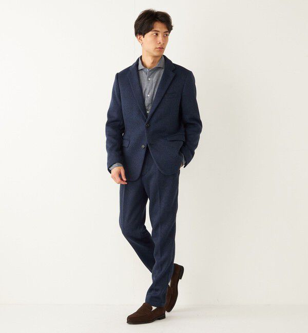 SHIPS Colors 「SHIPS Colorsセーターフリース イージー スラックス(セットアップ可能)」|スラックス|