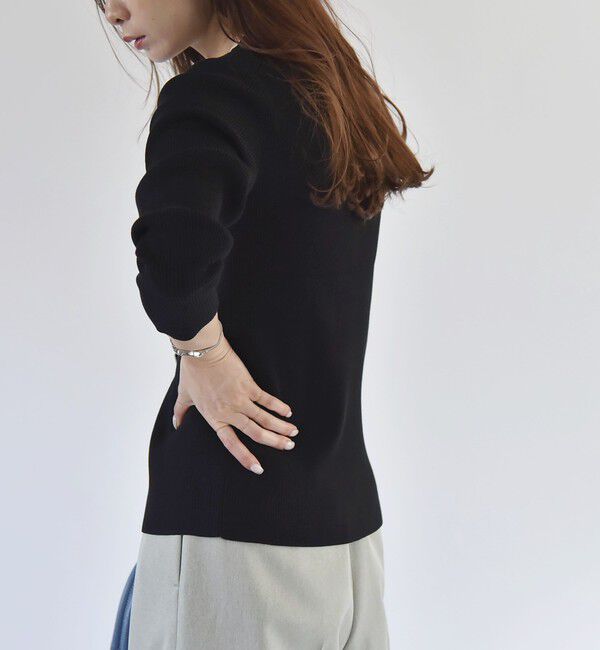 quaranciel「quaranciel:〈手洗い可能〉スカラップ カーディガン & タンクトップ アンサンブル」|カーディガン|