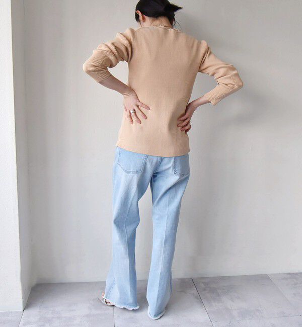 quaranciel「quaranciel:〈手洗い可能〉スカラップ カーディガン & タンクトップ アンサンブル」|カーディガン|