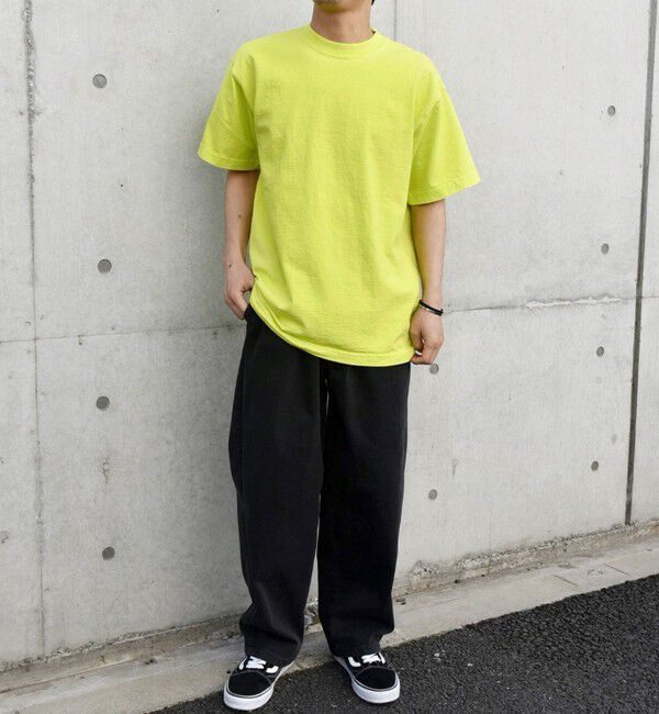 SHIPS any「【SHIPS any別注】LOS ANGELES APPAREL: 8.5oz ガーメントダイ Tシャツ◇」|Tシャツ・カットソー|