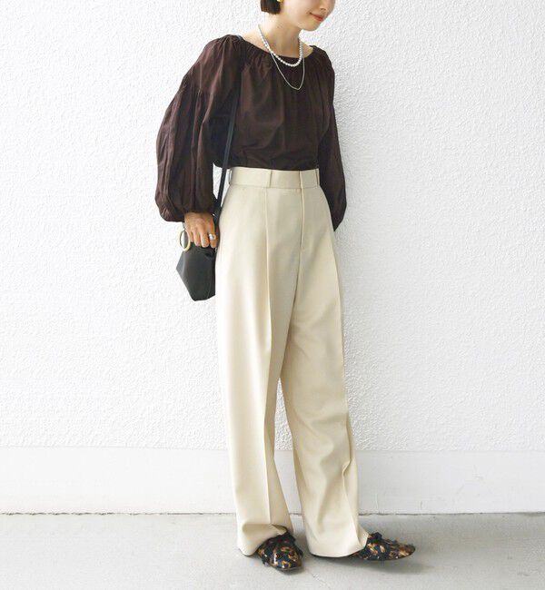 SHIPS for women「【SHIPS別注】TORRAZZO DONNA:〈手洗い可能〉ブラウス」|シャツ・ブラウス|