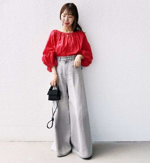 SHIPS for women「【SHIPS別注】TORRAZZO DONNA:〈手洗い可能〉ブラウス」|シャツ・ブラウス|